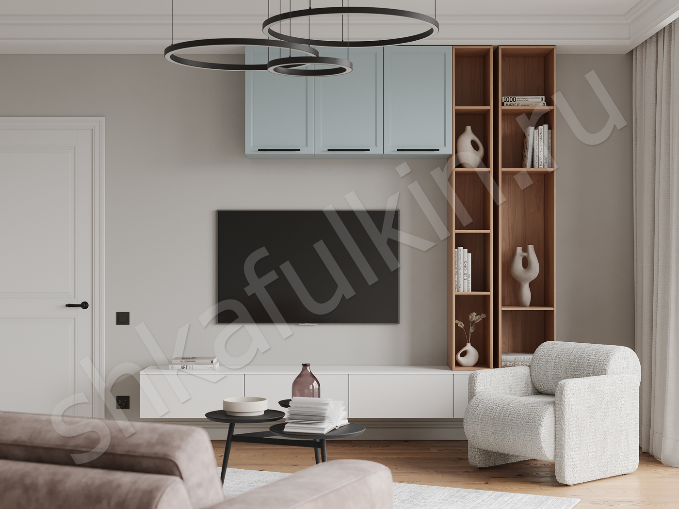 Новый взгляд на оформление гостиной