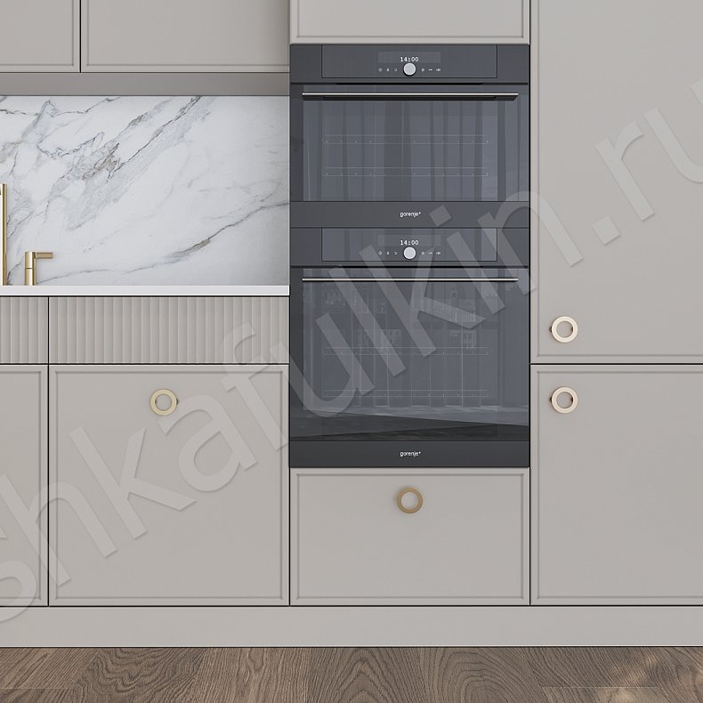 Кухня Тоскана Светлые Коричневый Неоклассика   Для посуды Для декора 5