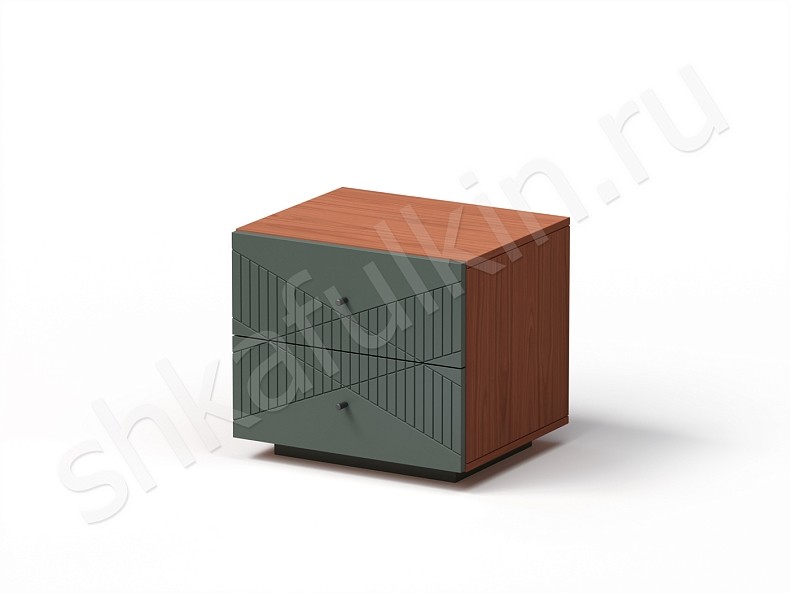 Изображение цвета Тумба прикроватная Хадсон Черный Белый Серый Синий Светлые Темные Зеленый Современный 2х створчатые Спальня Для декора