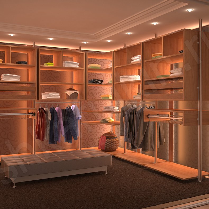 Гардеробная Корнелиус  Современный  Гардеробная  2