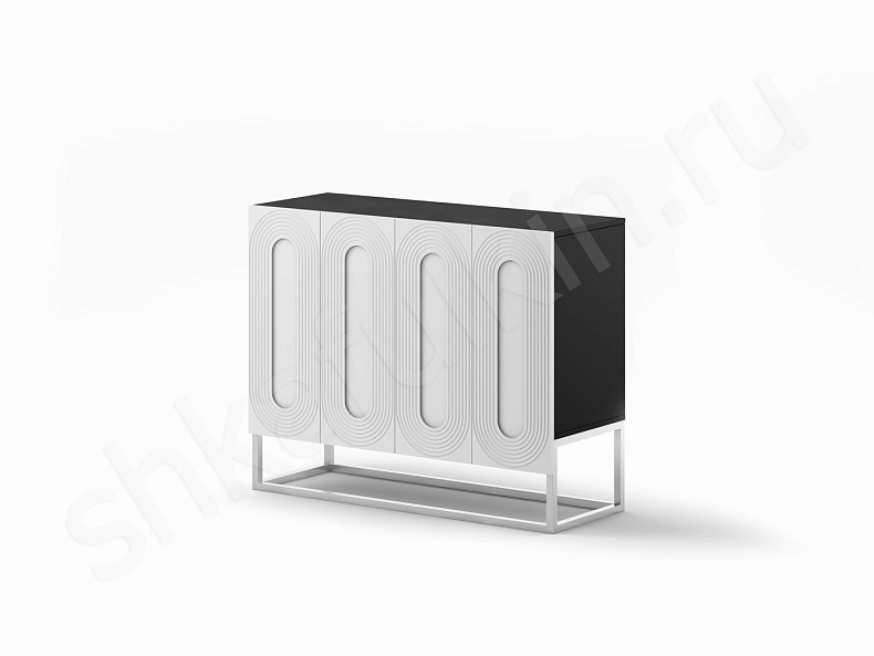 Изображение цвета Тумба Дзен Белый Черный Розовый Серый Синий Темные Зеленый Современный 4х створчатые Спальня Для белья Для вещей