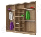 Шкаф 3 двери №45