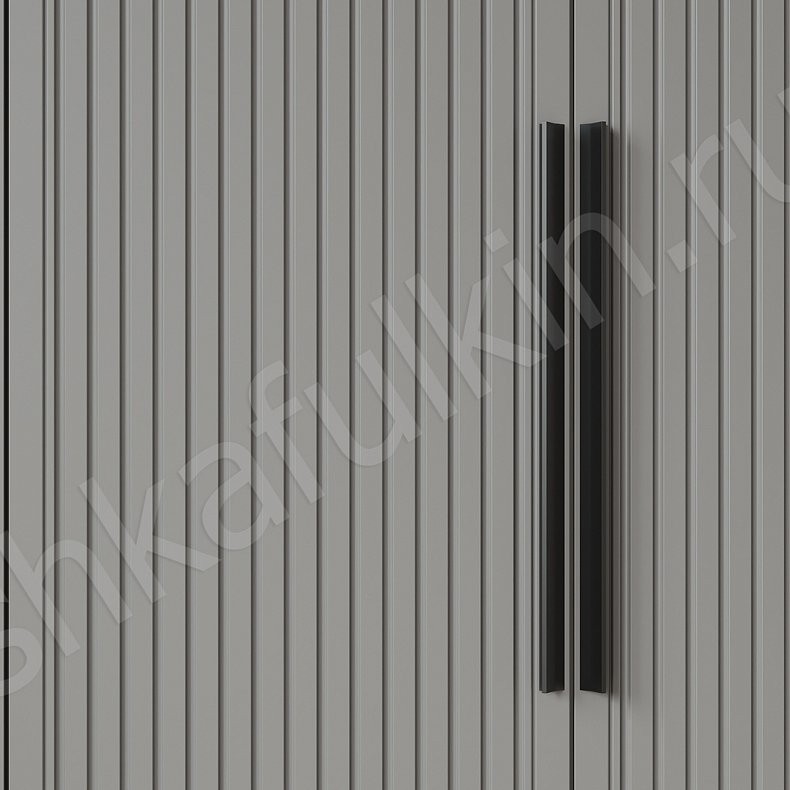 Шкаф Антерра Серый Современный 4х створчатые Спальня Для вещей 2