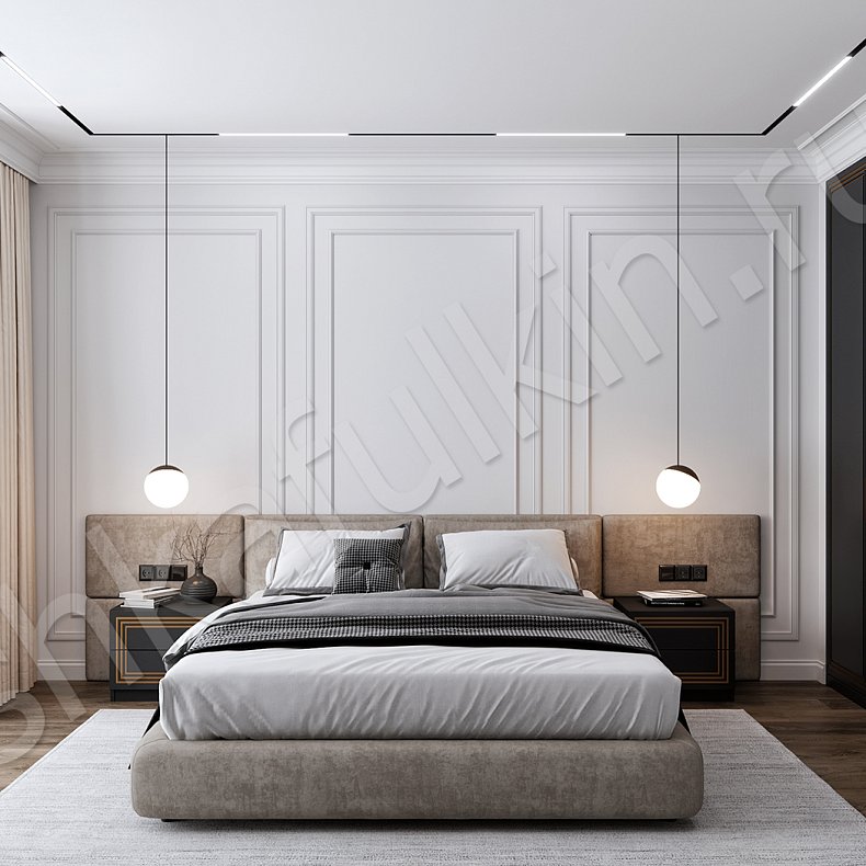 Изображение Стенка Дракула Темные Золото Черный Современный 4х створчатые Спальня Для вещей 2