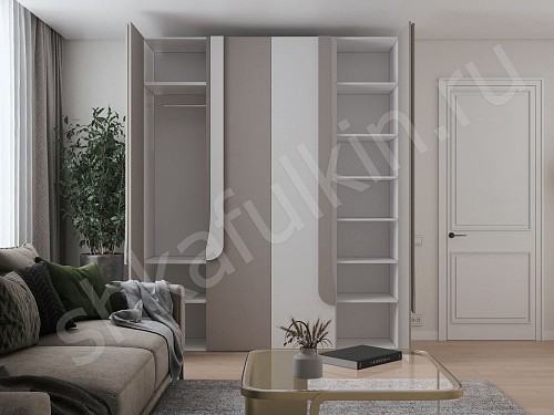 Изображение цвета Шкаф Тигго  Современный 4х створчатые Гостиная 