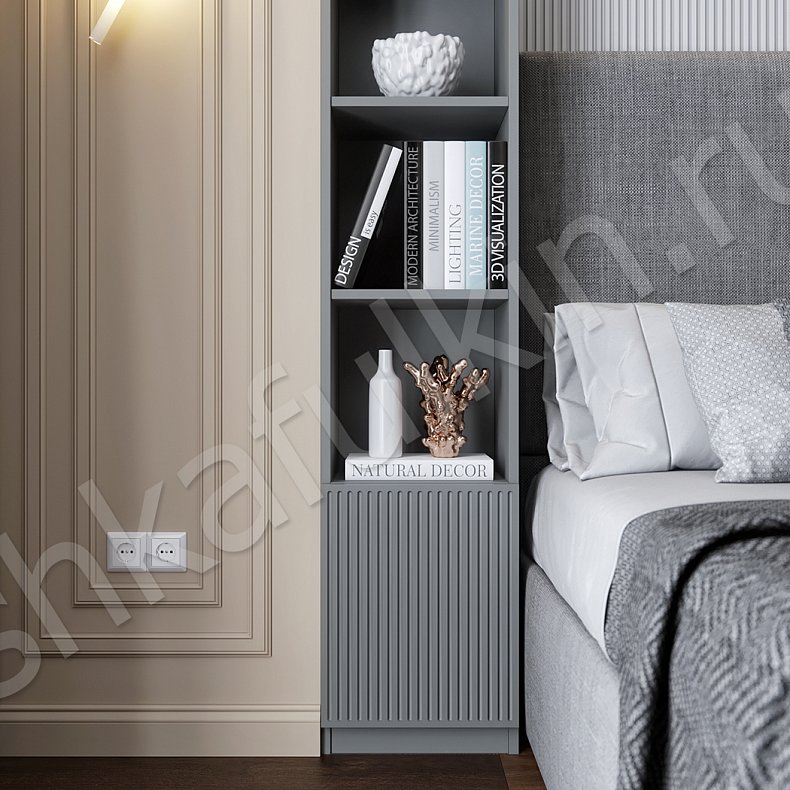 Стенка Квадро Белый Черный Цветной Темные Золото Современный 4х створчатые Спальня Под ТВ Для вещей 9