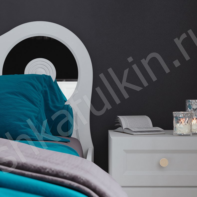 Коллекция Виктория Белый Светлые Неоклассика 3х створчатые Спальня Для вещей 6