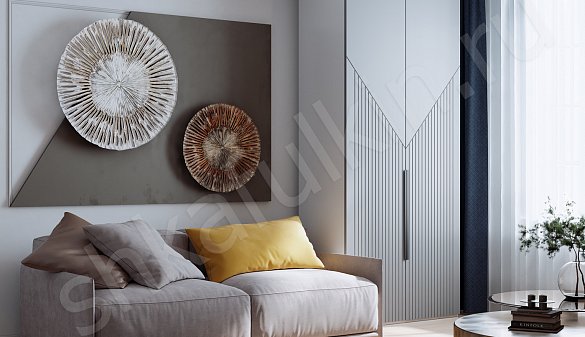 Шкаф 2 двери Фигаро