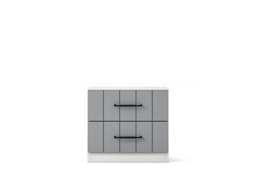 Тумба прикроватная Кайрос Светлые Синий Серый Коричневый Белый Современный 2х створчатые Спальня Для декора
