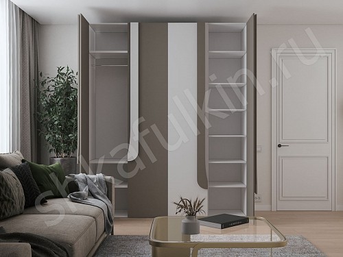 Изображение цвета Шкаф Тигго  Современный 4х створчатые Гостиная 
