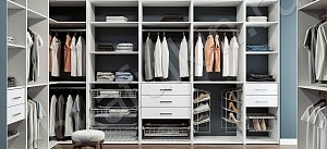 Гардеробная Скандинавия