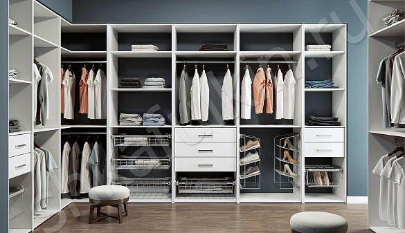 Гардеробная Скандинавия