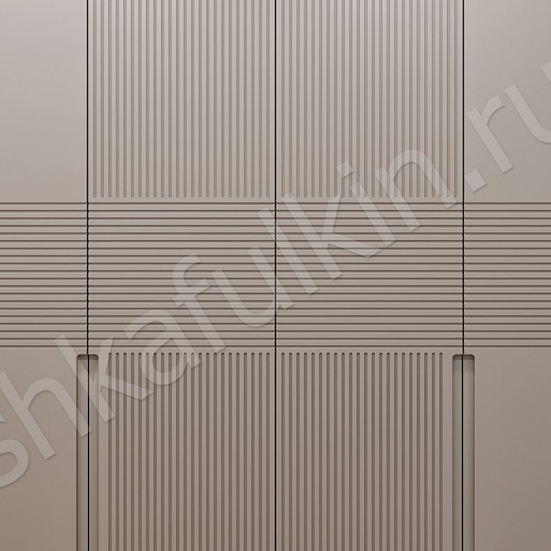 Прихожая Лонгер Коричневый Светлые Минимализм 5и створчатые Прихожая Для вещей 5