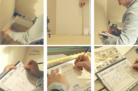 Замер мебели