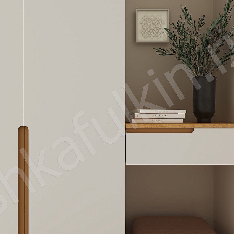 Прихожая Валимур Светлые Древесный Белый Минимализм 2х створчатые Прихожая Для вещей 3