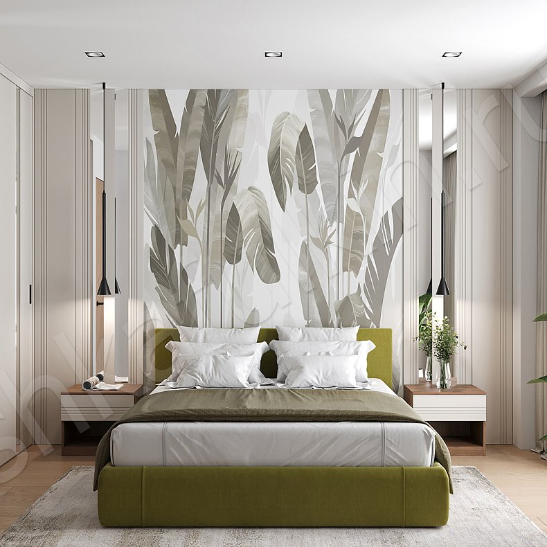 Шкаф-купе Альгеро Белый Светлые Современный 2х створчатые Спальня Для вещей 1