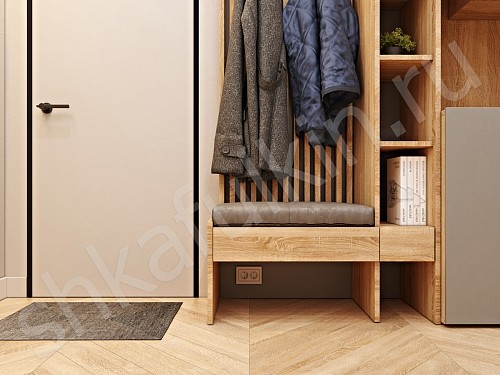 Изображение цвета Прихожая Альма  Минимализм 2х створчатые Прихожая 