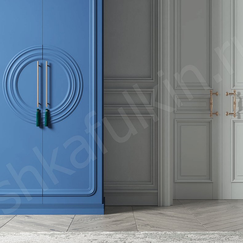 Шкаф Санмарино  Неоклассика 2х створчатые Гостиная Для вещей 12