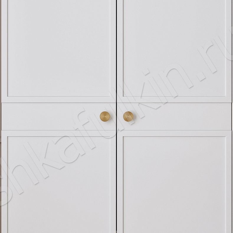 Шкаф Альдорро Светлые Белый Современный 4х створчатые Гостиная Для вещей 2