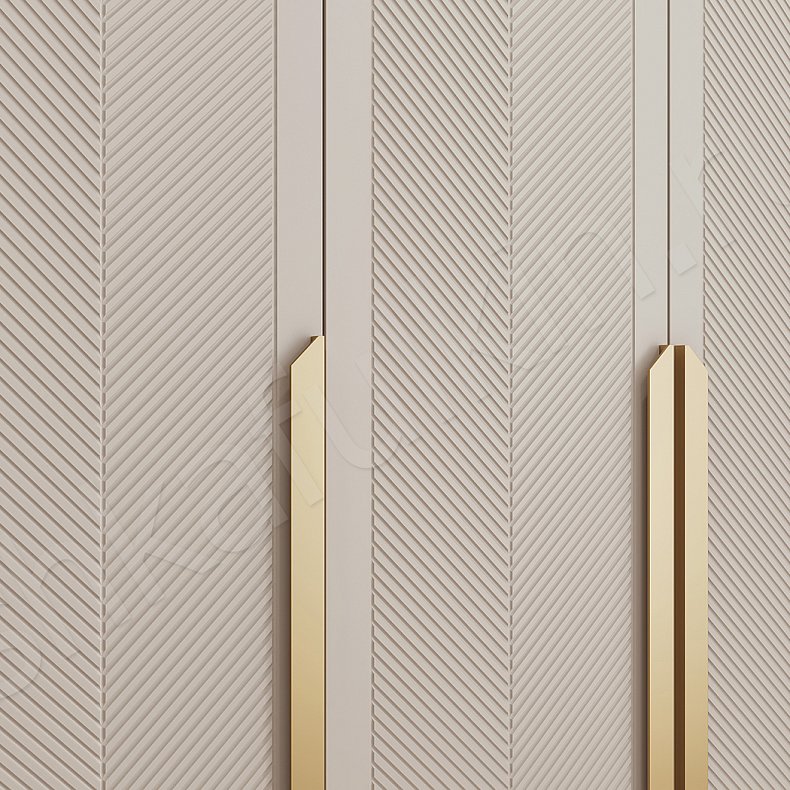 Прихожая Анабэль Коричневый Светлые Неоклассика 3х створчатые Прихожая  3