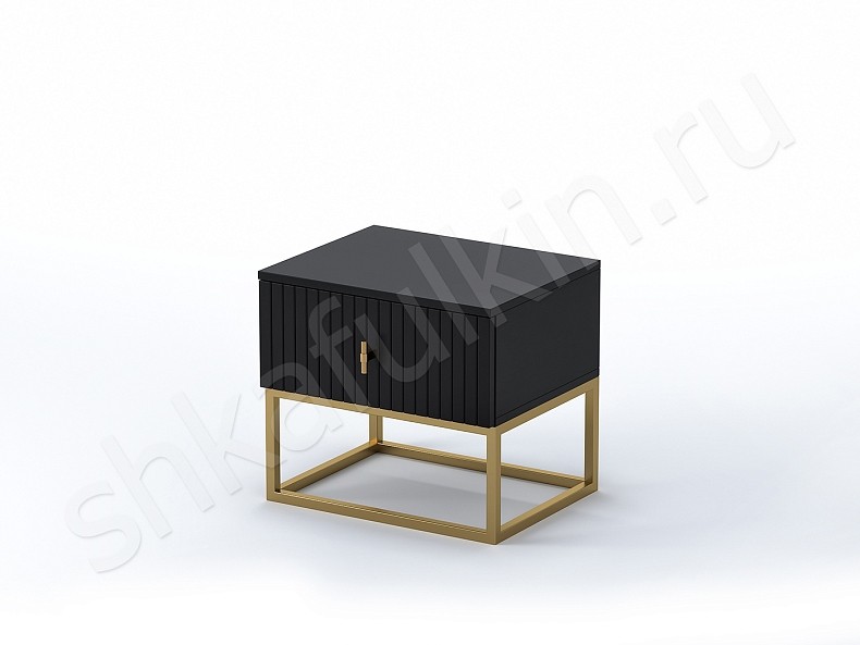 Тумба прикроватная Артек Черный Белый Коричневый Светлые Темные Зеленый Золото Классика Спальня Для декора Для вещей