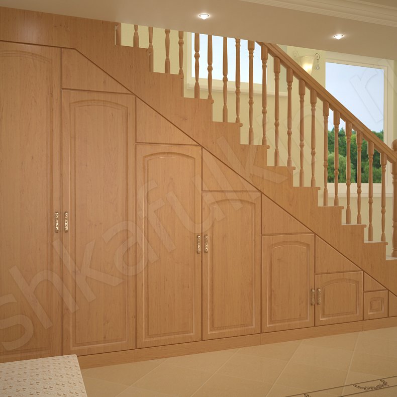 Изображение Прихожая Алиса Светлые Древесный Классика 6и створчатые Коридор Для вещей 2