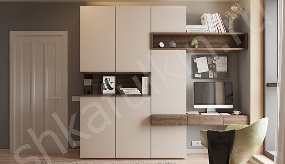 Шкаф с рабочей зоной Джамбо