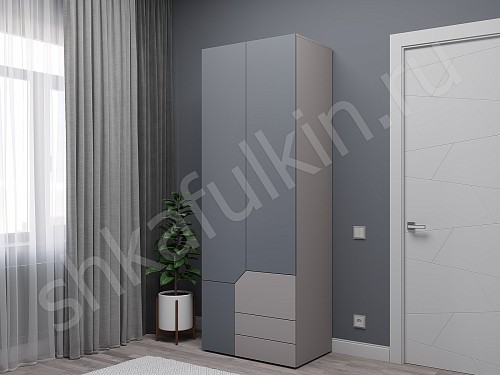 Изображение цвета Шкаф Сонум  Современный 2х створчатые  