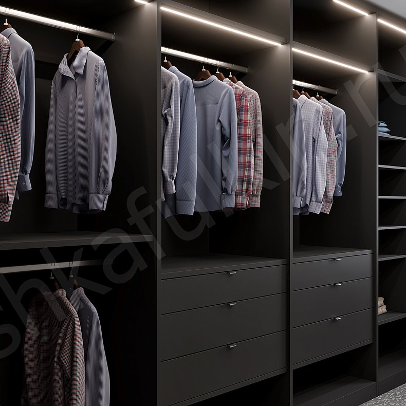 Изображение Гардеробная Дуэт  Современный  Гардеробная  4