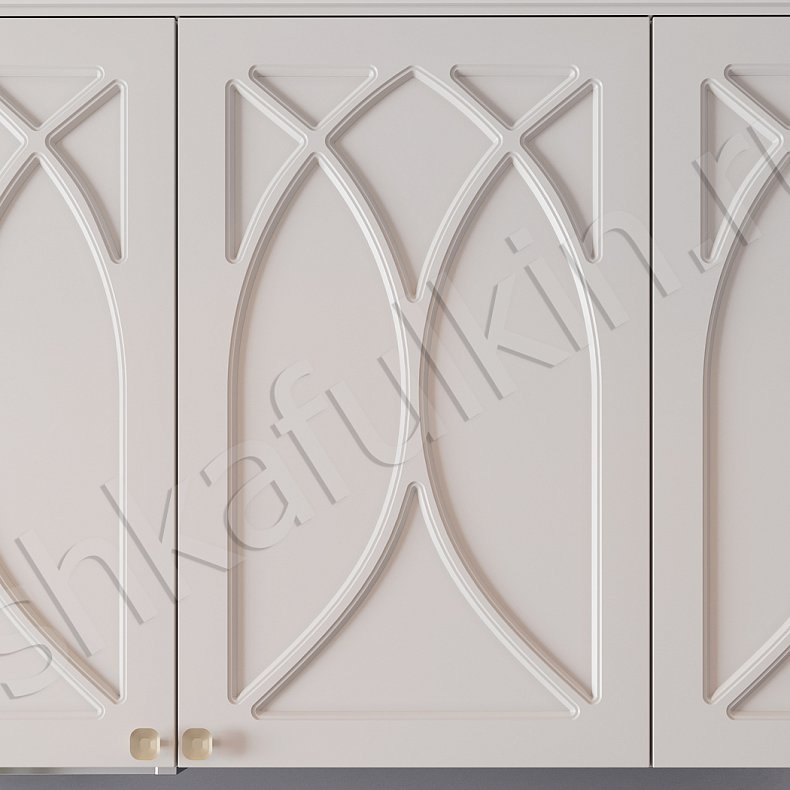 Изображение Кухня Люция Светлые Белый Неоклассика   Для посуды 2