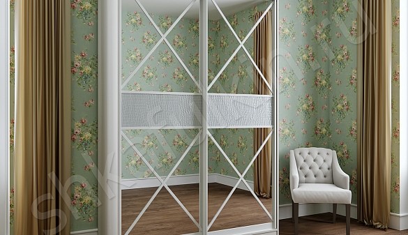 Шкаф-купе две двери Прованс