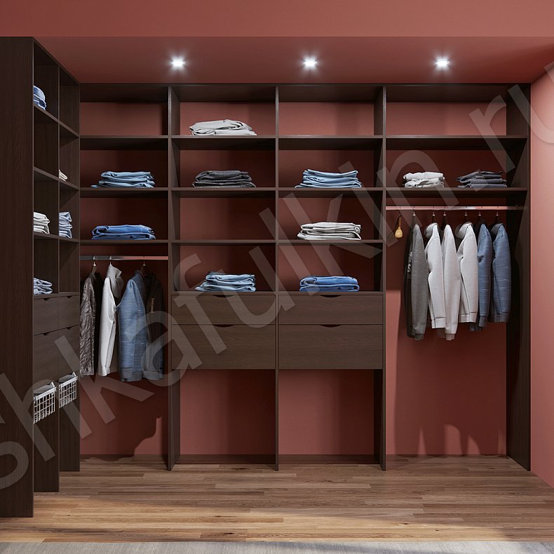 Гардеробная Маргарет Венге   Гардеробная  1