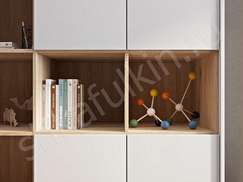 Изображение цвета Шкаф Аморе Белый Современный 5и створчатые  