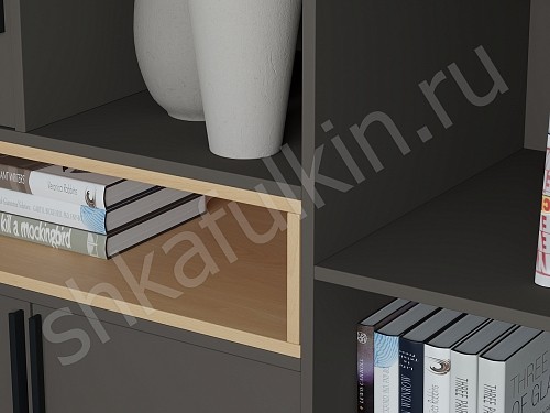 Изображение цвета Шкаф Бесто Белый Минимализм   Для книг