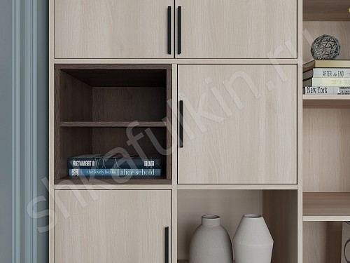 Изображение цвета Шкаф Бесто Белый Минимализм   Для книг