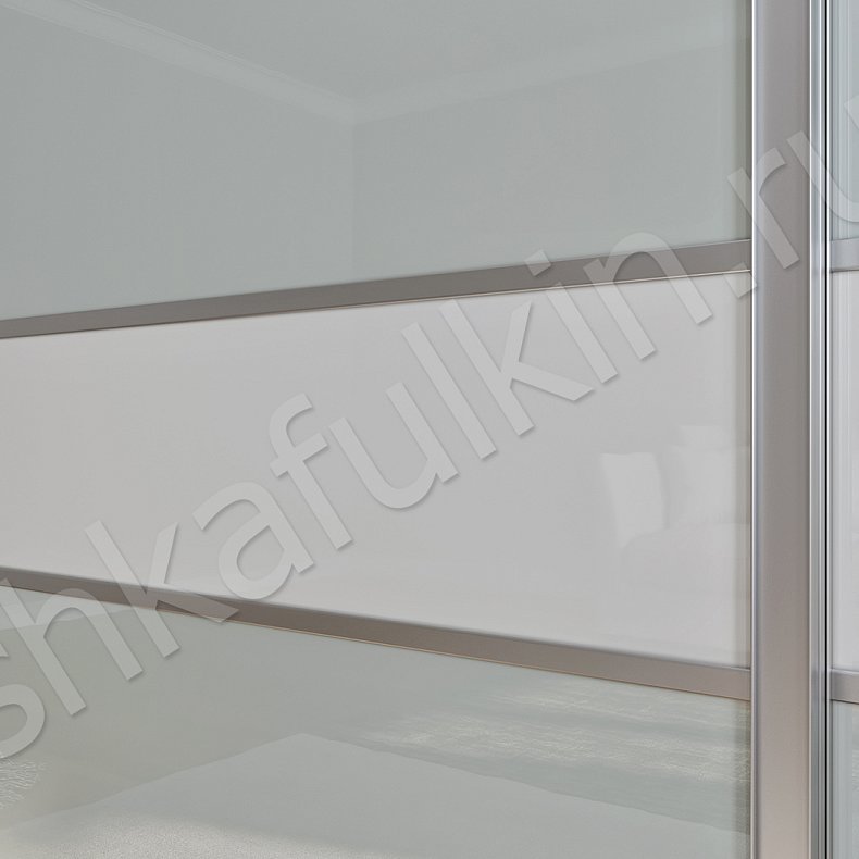 Изображение Шкаф-купе Соло Коричневый Светлые Серый Современный 3х створчатые Гостиная Для вещей 8