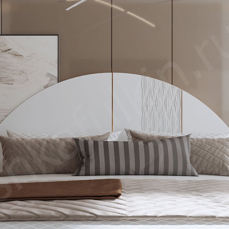 Гарнитур Энгельс Светлые Коричневый Модерн 4х створчатые Спальня Для вещей 6