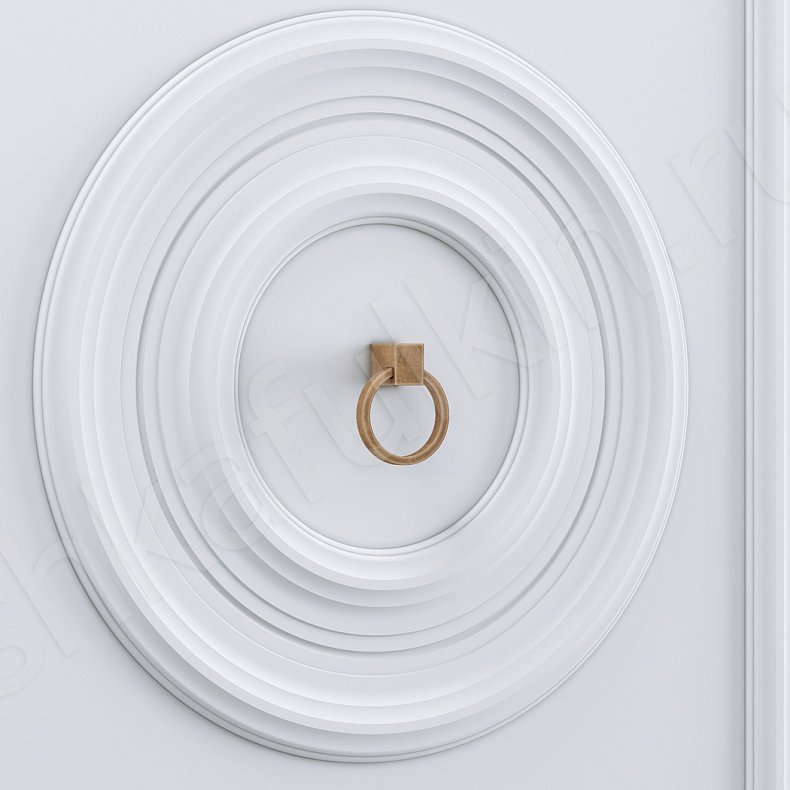 Прихожая Сальса Белый Светлые Неоклассика 3х створчатые Прихожая Для вещей 5