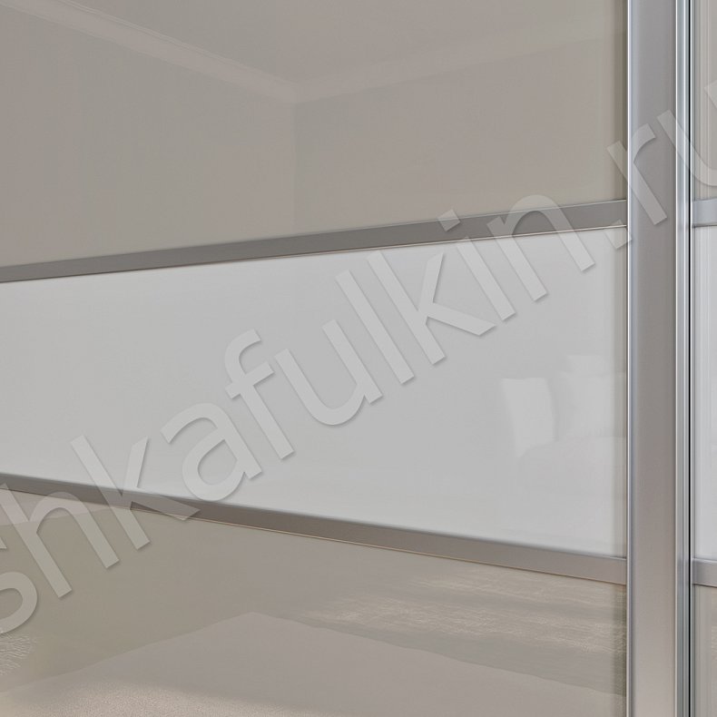 Изображение Шкаф-купе Соло Коричневый Светлые Серый Современный 3х створчатые Гостиная Для вещей 13