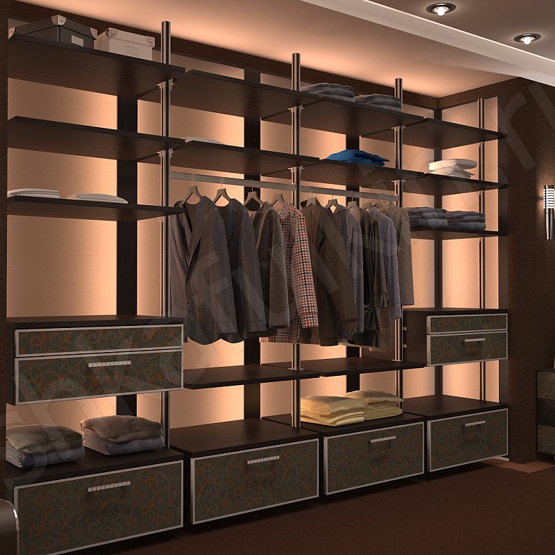 Изображение Гардеробная Эдворд Современный Гардеробная 1