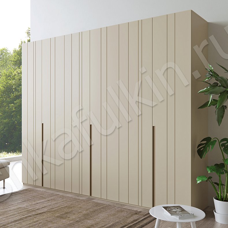 Шкаф Буэнос Коричневый Светлые Минимализм 6и створчатые Гостиная Для вещей