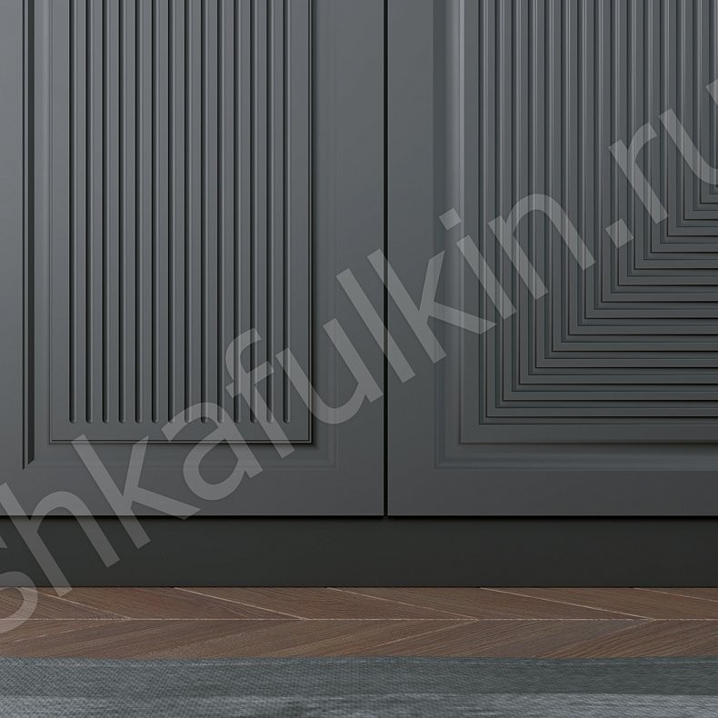 Шкаф Пандора Белый Цветной Серый Современный 4х створчатые Спальня Для вещей 7