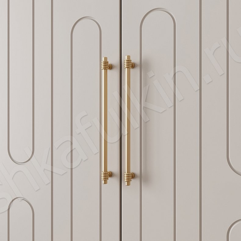 Изображение Шкаф 2 двери Шармель Светлые Белый Современный 2х створчатые Гостиная Для вещей 4