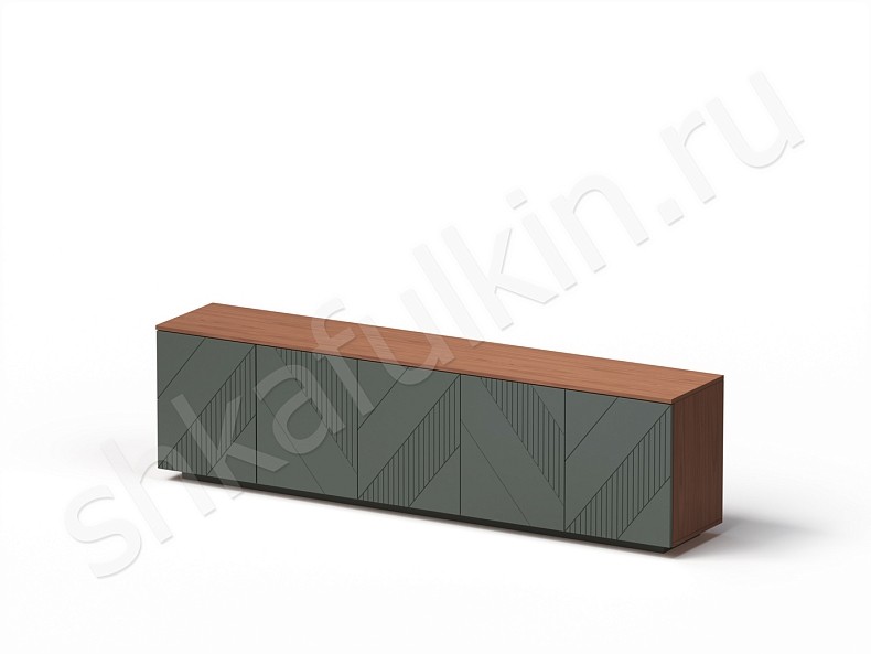 Изображение цвета Тумба Хадсон Древесный Белый Черный Серый Синий Светлые Зеленый Современный 5и створчатые Гостиная Для книг Для декора Под ТВ