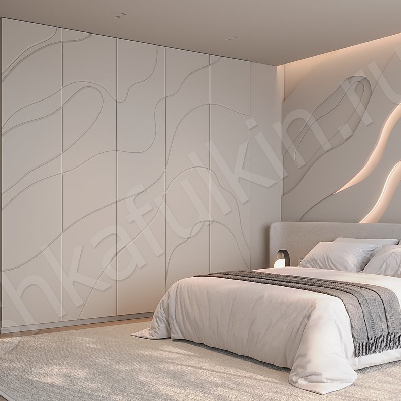 Шкаф Инима Светлые Современный 5и створчатые Спальня Для вещей