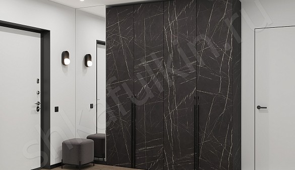 Шкаф в прихожую Сахара