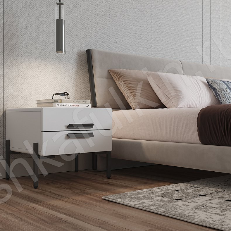 Гарнитур Ментор Светлые Белый Минимализм 6и створчатые Спальня Для вещей Для белья 3