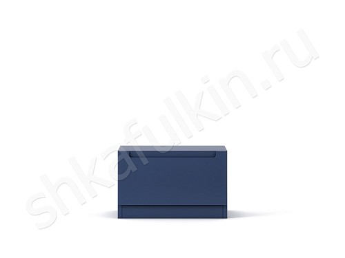 Тумба прикроватная Миллер Синий Белый Черный Коричневый Серый Светлые Темные Минимализм  Спальня Для декора Для вещей