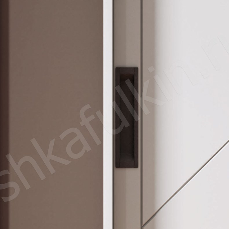 Изображение Шкаф-купе Капелла Белый Современный 2х створчатые Спальня Для вещей 3