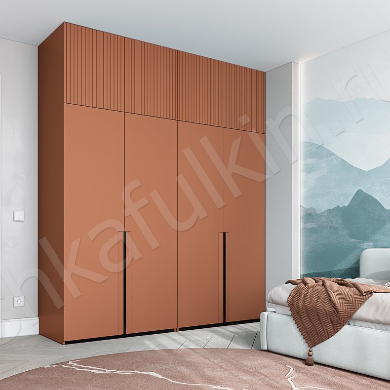 Шкаф Партенио  Минимализм 4х створчатые Спальня Для вещей 3